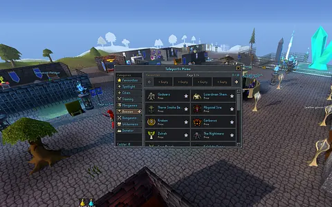 Bank presets & the new teleports