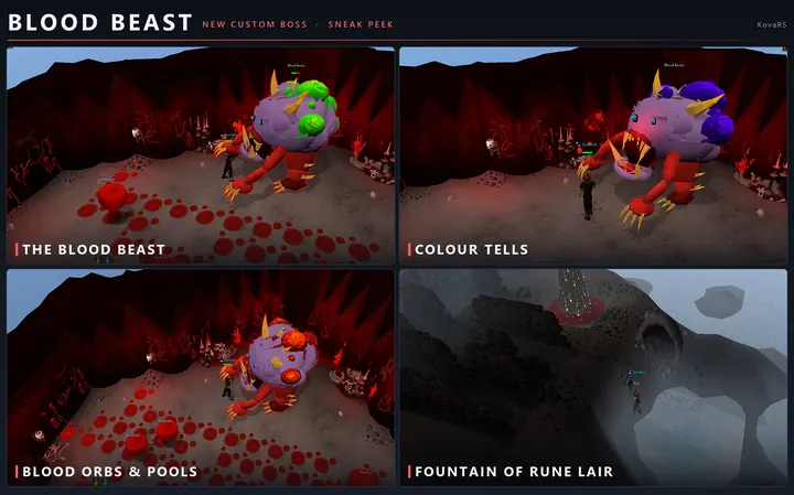 The Blood Beast, a Kova custom boss