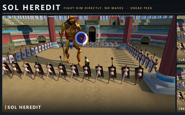 Sol Heredit in the Fortis Colosseum